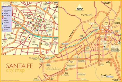 Large Santa Fe Maps for Free Download and Print | High-Resolution and Detailed Maps