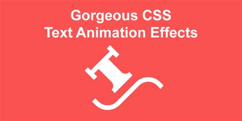 15 Gorgeous CSS Text Animation Effects [Examples]