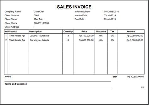 Contoh Surat Invoice 187 Daily Blog Networks - Riset