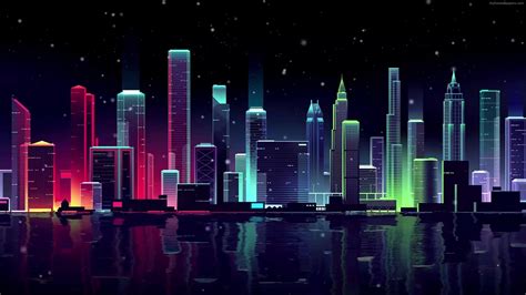 Neon Night Wallpapers - Top Free Neon Night Backgrounds - WallpaperAccess