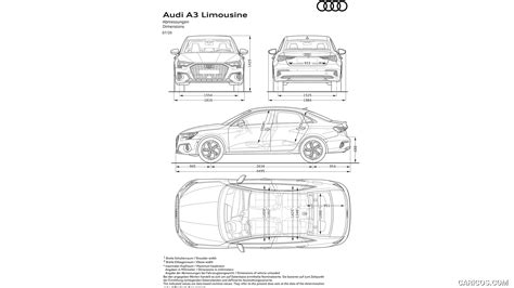 Audi A3 Sedan | 2021MY | Dimensions