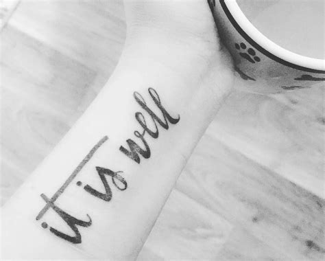 101 Best It Is Well With My Soul Tattoo Ideas That Will Blow Your Mind!