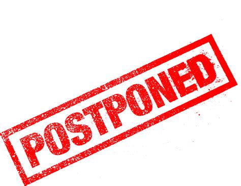 Postponed Stamp (PNG Transparent) | OnlyGFX.com