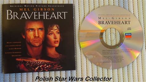 Braveheart Film CD Album Original Motion Picture Soundtrack Unboxing ...