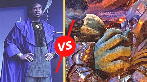 Thanos VS Kang! Who is the more powerful villain? Kang The Conqueror or ...