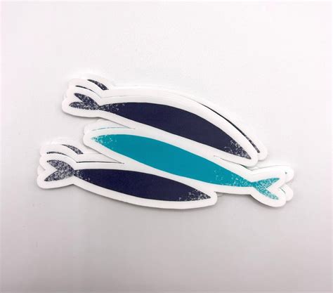 The Chosen Inspired Three Fish Stickers Christian Stickers, Chosen Fan Art, Waterproof Sticker ...