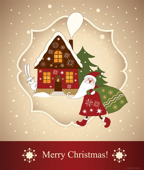 25 Beautiful Business Christmas Cards Designs