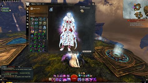 My light legendary armor decide to fuse with outfit. : Guildwars2