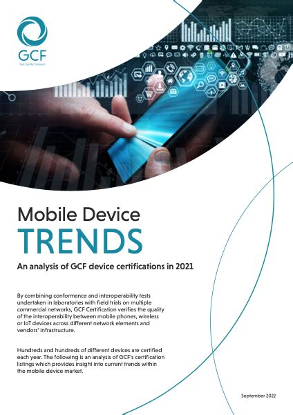 GCF I H1 2022 Update to Mobile Device Trends Report 2021 Published