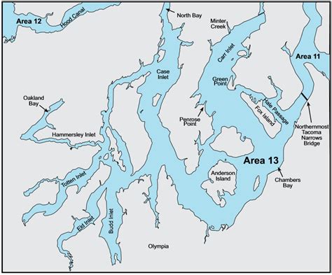 Map Of Washington State Marine Parks - London Top Attractions Map