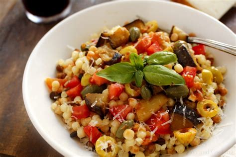 Fregola con Melanzane (Fregola with Eggplant) - Passion and cooking