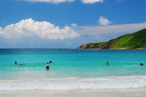 Flamenco Beach stock image. Image of waves, clouds, swim - 16444713