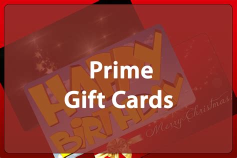 Prime Gift Cards