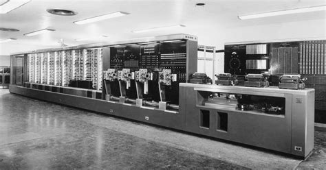 It was IBM's Harvard Mark 1, the first electromechanical computer, a 'monster' weighing almost ...