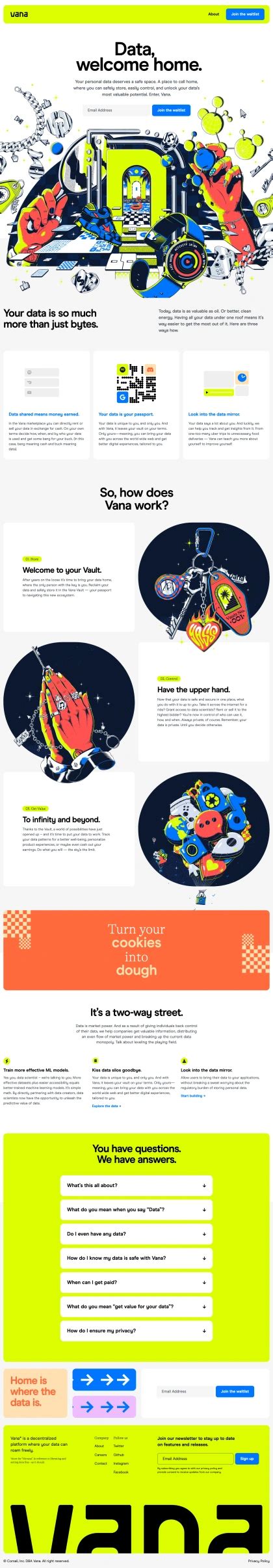 artem - VANA Landing Page Example: Vana is a data economy where a ...