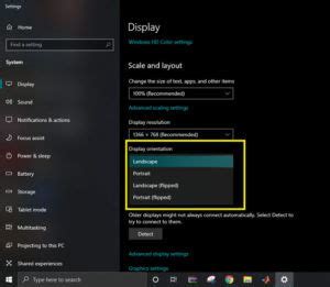 Rotate Screen In Windows 10 And Fix Screen Orientation Issues