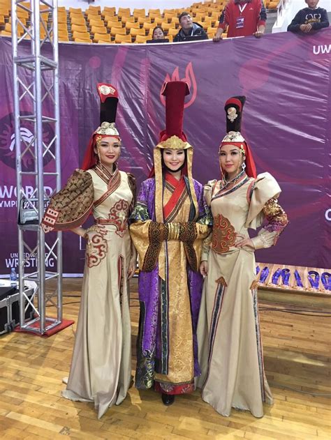 Medal Ceremony Assistants from Buryat Mongolia