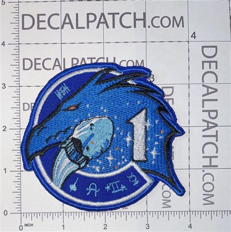 SpaceX / NASA Crew-1 Crewed Flight Patch - Decal Patch - Co