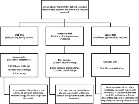 Penicillin allergy assessment algorithm [5]. | Download Scientific Diagram