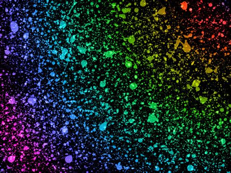 Rainbow Splatter HD Wallpaper by jericaneely15 on DeviantArt