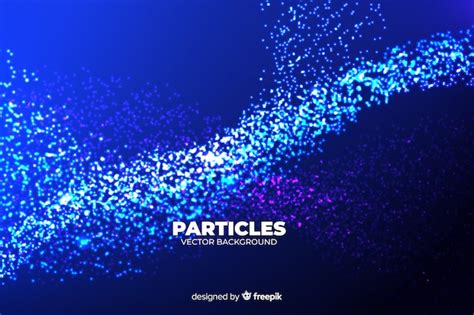 Free Vector | Glowing particles background