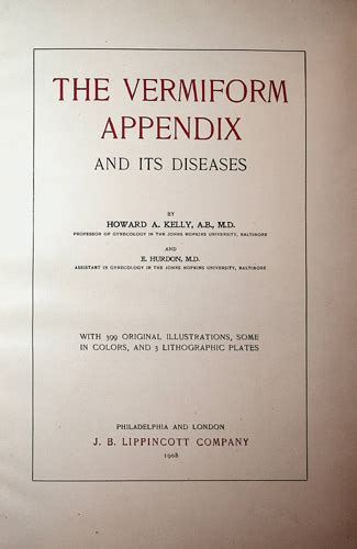 The Vermiform Appendix and Its Diseases