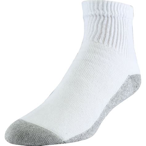 Gildan - Men's Heavyweight Cushion-Sole White Ankle Socks, 10-pack - Walmart.com - Walmart.com