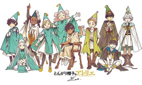 とんがり帽子のアトリエ7巻発売中🏆白浜鴎 on Twitter | Witch hat, Character design, Witch