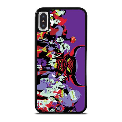 DISNEY VILLAINS CARTOON iPhone X / XS Case Cover