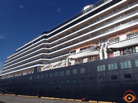 MS westerdam cruise ship Docks in Apia. — Eyespy radio 87.5 fm