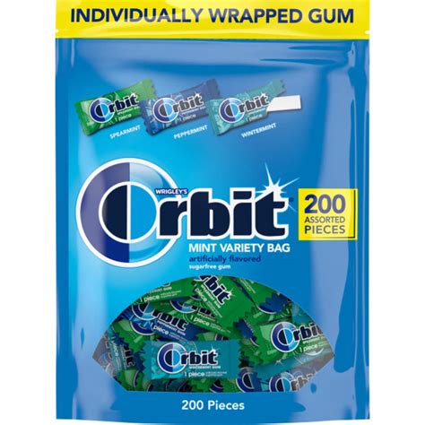 ORBIT Peppermint, Spearmint, & Wintermint Assorted Sugar Free Chewing ...