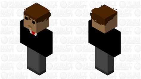 Black suit man Minecraft Skin