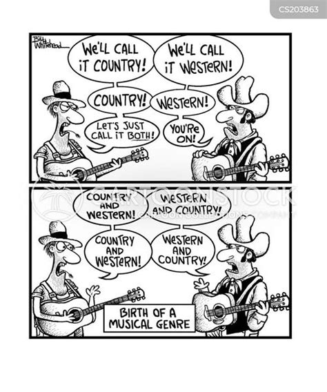 Country Musics Cartoons and Comics - funny pictures from CartoonStock