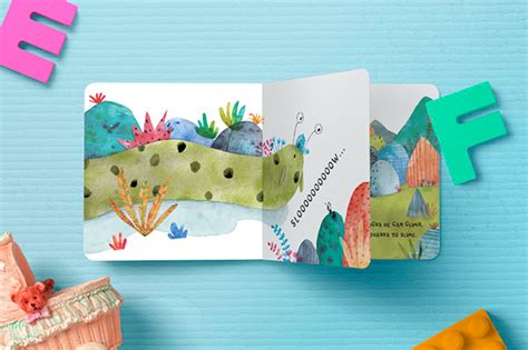 Watercolor illustrations for the children's book on Behance