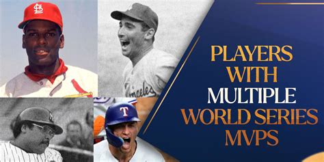 Players with most World Series MVP Awards