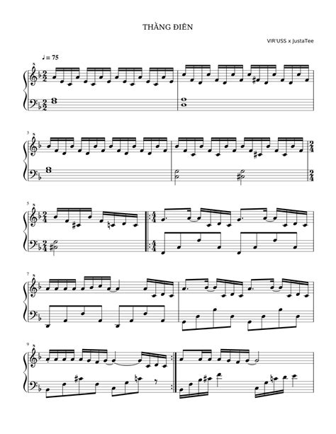 Thằng Điên Sheet music for Drum group (Solo) | Musescore.com