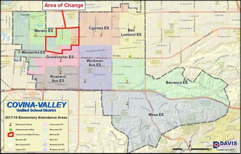 Boundary Map / Info - West Covina California Map | Printable Maps