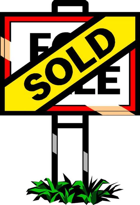 Sold Sign Clipart - ClipArt Best