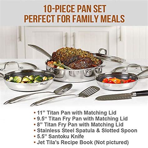 Copper Chef Titan Pan, Try Ply Stainless Steel - Cooks Pantry