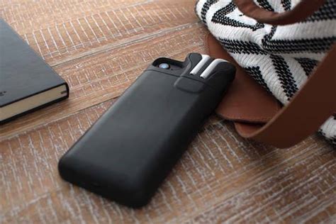 PodCase iPhone 7 Battery Case with AirPods Holder | Gadgetsin