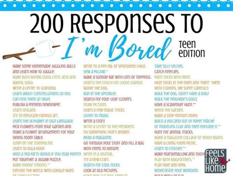 boredom busters, boredom quotes, boredom quotes funny, boredom jar ...