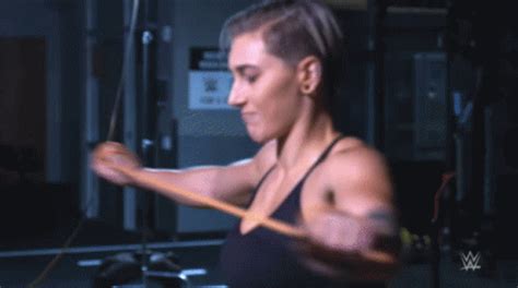 Rhea Ripley Workout GIF - Rhea Ripley Workout Working Out - Discover & Share GIFs