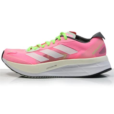 adidas Adizero Boston 11 Women's Running Shoe - Beam Pink/Cloud White ...