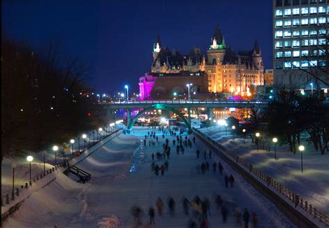 Rideau Canal Skateway - Patinoire du canal Rideau | Rideau canal ...