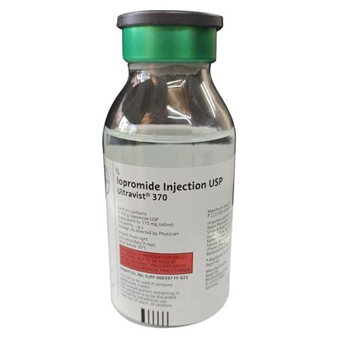 Ultravist 370 Iopromide Injection, For Used as a contrast agent at Rs 1500/bottle in New Delhi