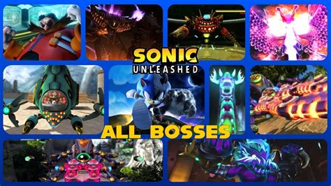 Sonic Unleashed All Bosses (PS3, X360) - YouTube