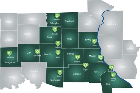 Service Area Map | Hannibal Regional