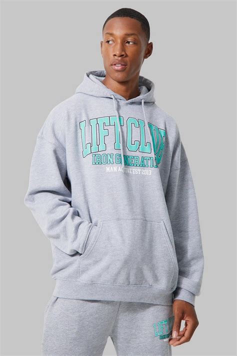 Mens Workout Pullovers | Men's Workout Hoodies | boohoo USA