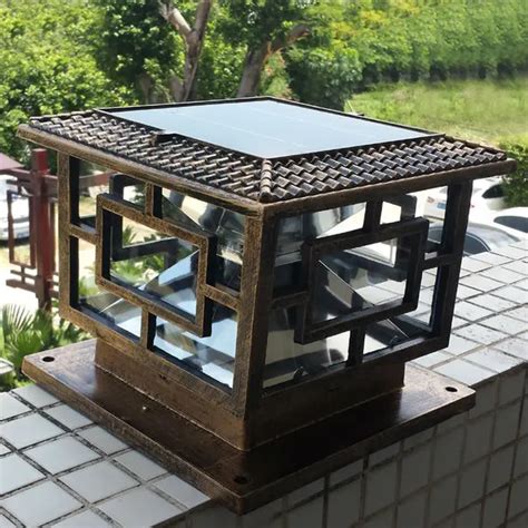 Aliexpress.com : Buy New arrival Solar Pillar Lamp Outdoor super bright ...