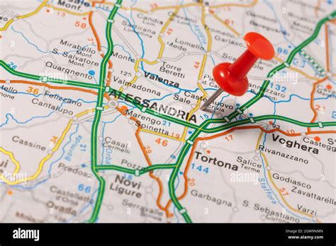 Alessandria map hi-res stock photography and images - Alamy